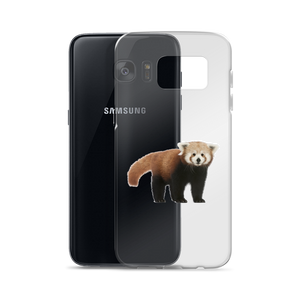 Red-Panda Print Samsung Case