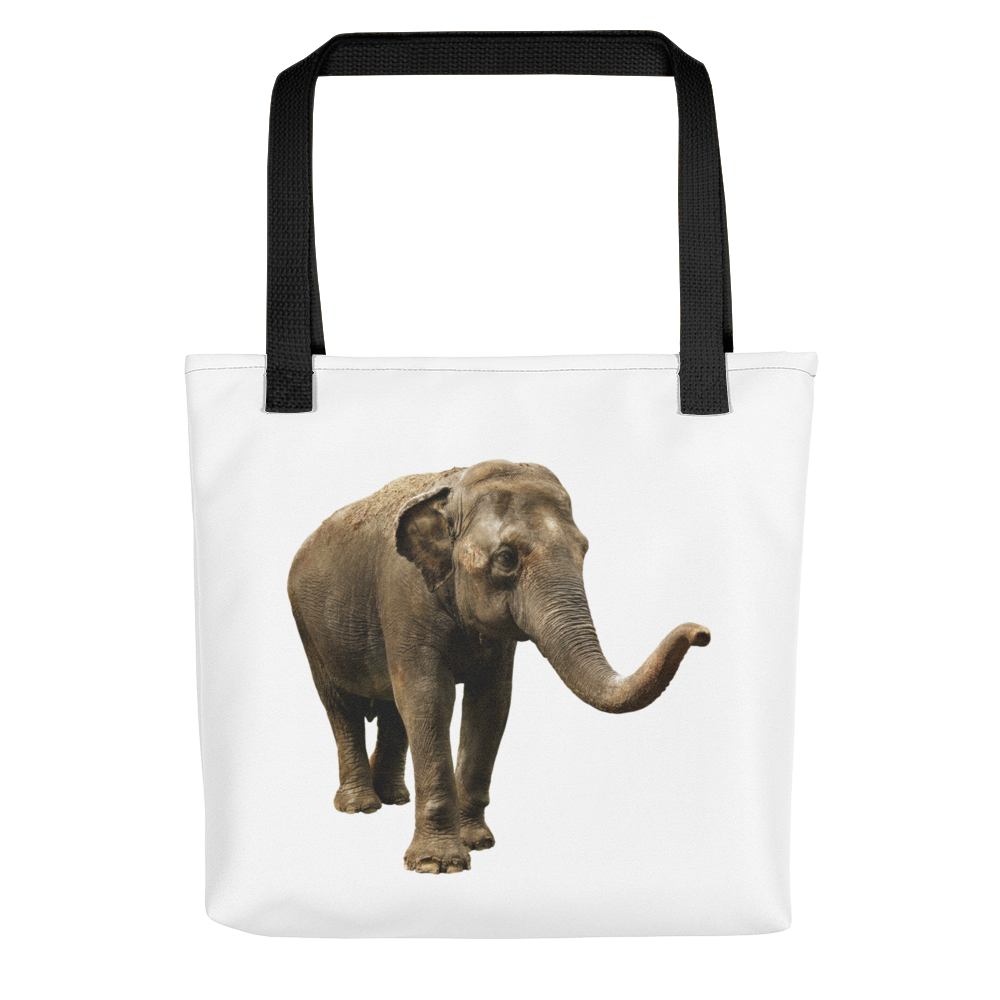 Indian-Elephant print Tote bag