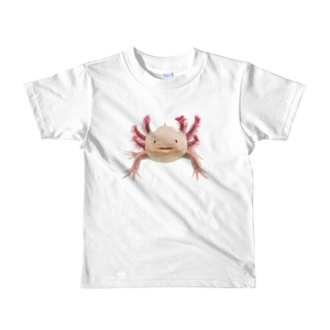 Axolotle Print Short sleeve kids t-shirt