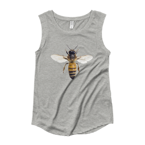 Honey-Bee Ladies‰۪ Cap Sleeve T-Shirt