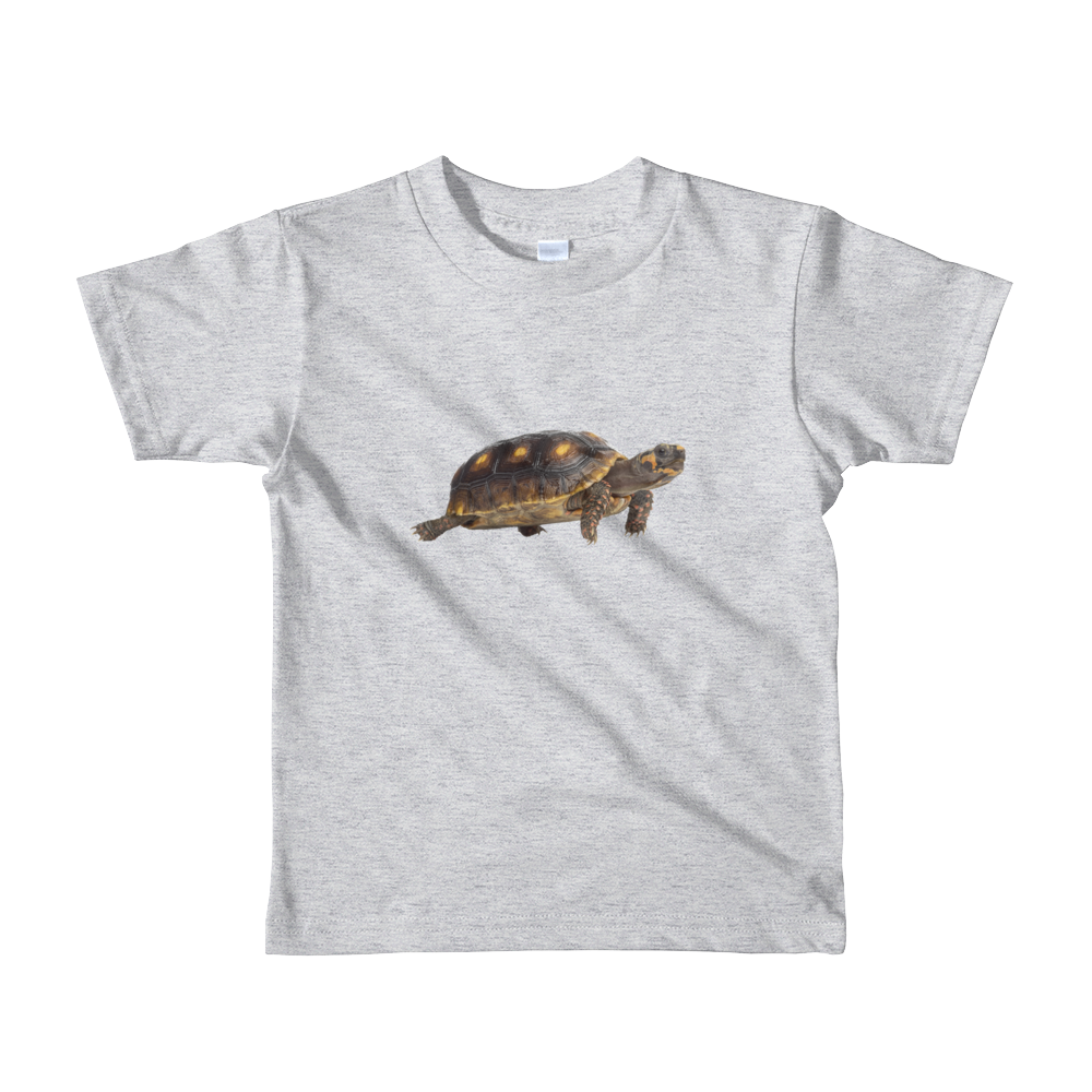 Tortoise Print Short sleeve kids t-shirt