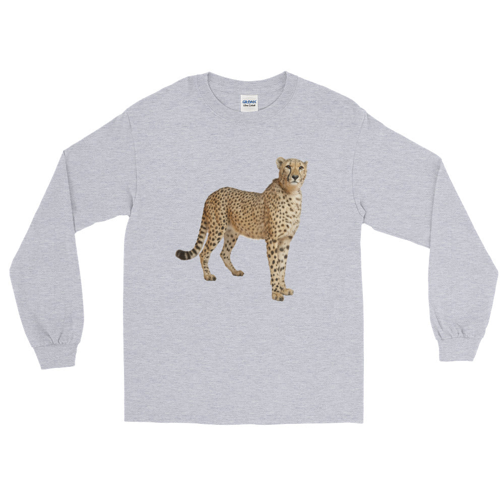 Cheetah Print Long Sleeve T-Shirt