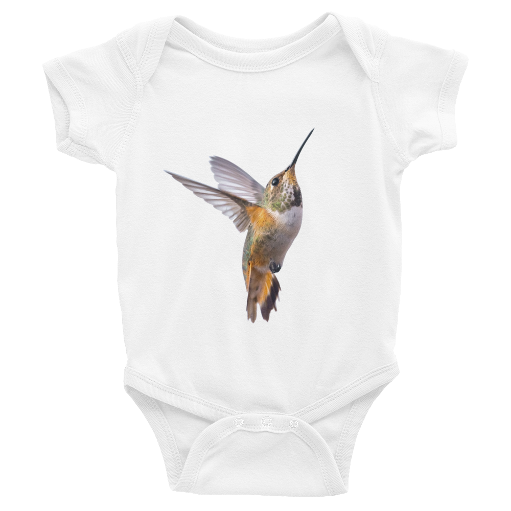 Hummingbird Print Infant Bodysuit
