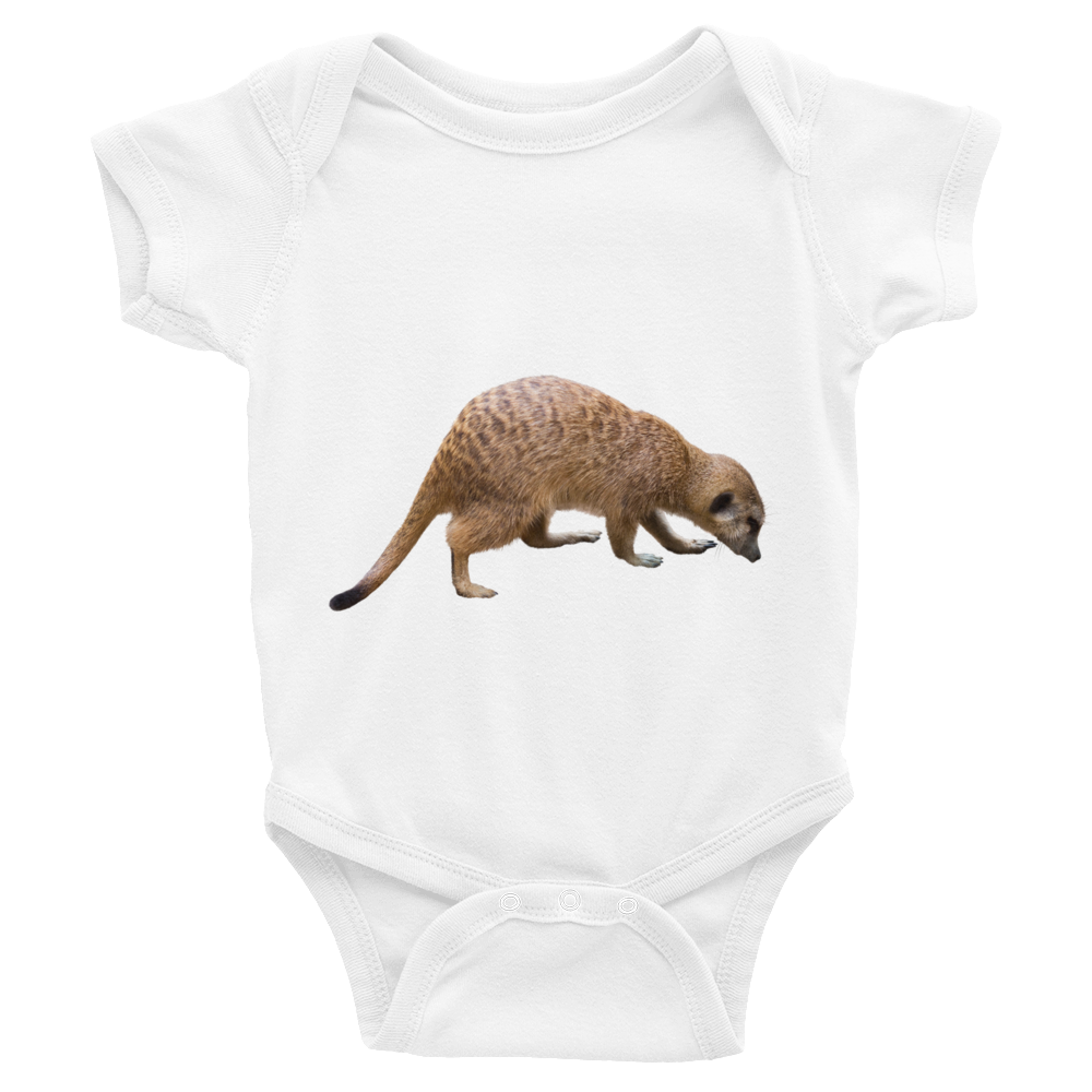 Mongoose Print Infant Bodysuit