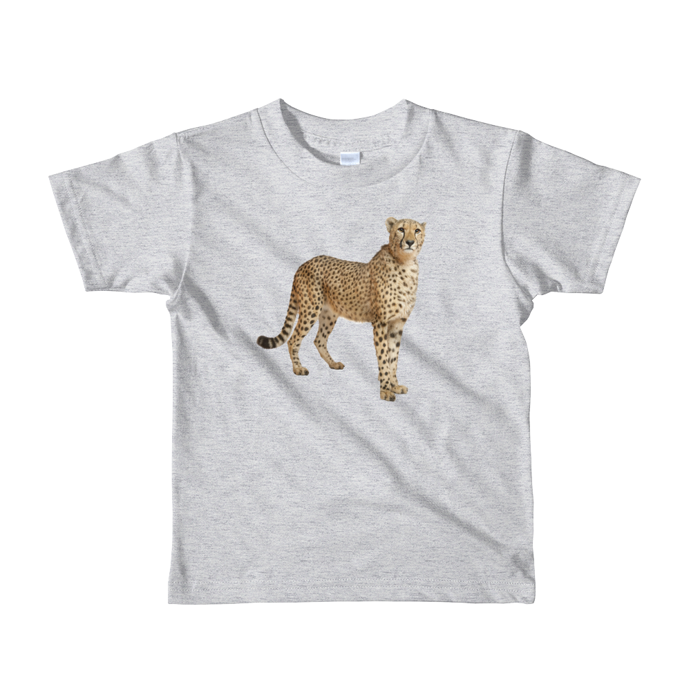 Cheetah Print Short sleeve kids t-shirt