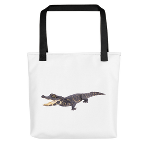 Dwarf-Crocodile Print Tote bag