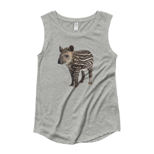 Tapir Ladies‰۪ Cap Sleeve T-Shirt