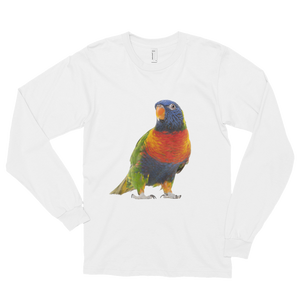 Parrot Print Long sleeve t-shirt (unisex)