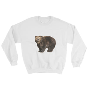 Brown-Bear Print Sweatshirt