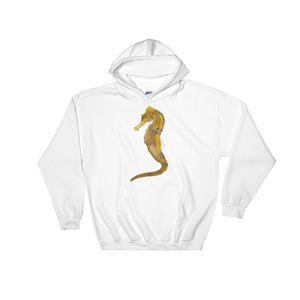 Seahorse print Hooded Sweatshirt