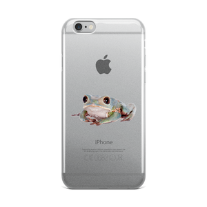 Tarsier-Frog Print iPhone Case