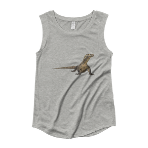 Komodo-Dragon Ladies‰۪ Cap Sleeve T-Shirt