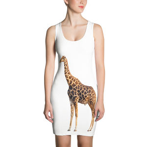 Giraffe Print Sublimation Cut & Sew Dress