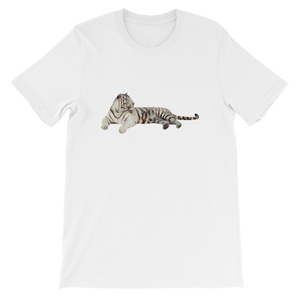 White Tiger  Short-Sleeve Unisex T-Shirt