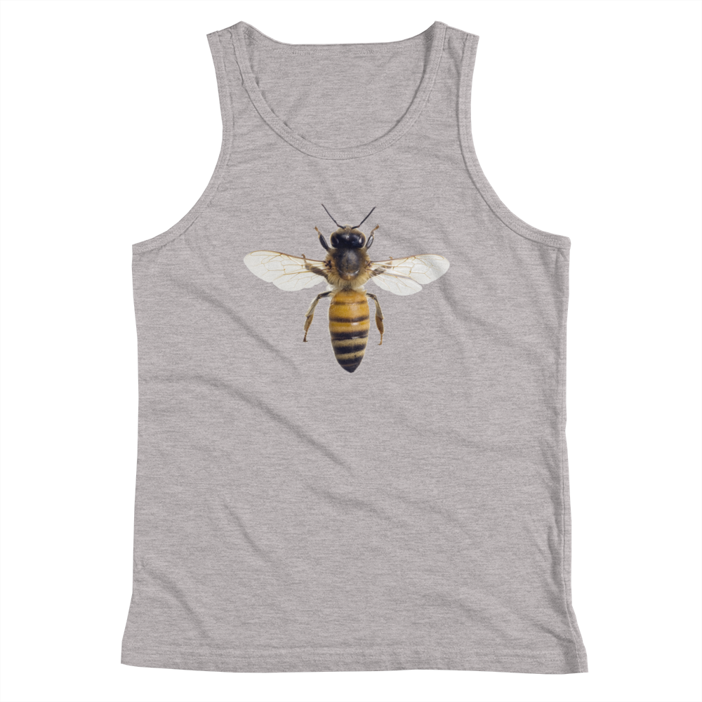 Honey-Bee Print Youth Tank Top