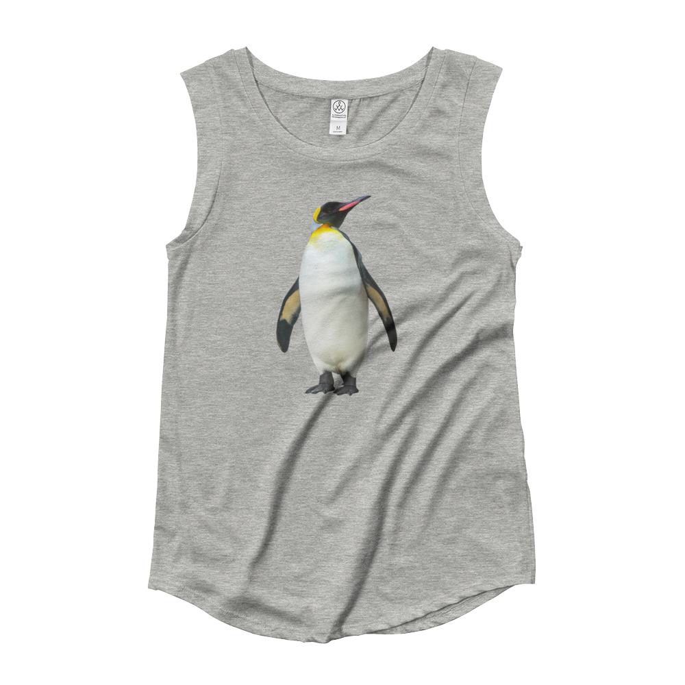 Emperor-Penguin Ladies‰۪ Cap Sleeve T-Shirt