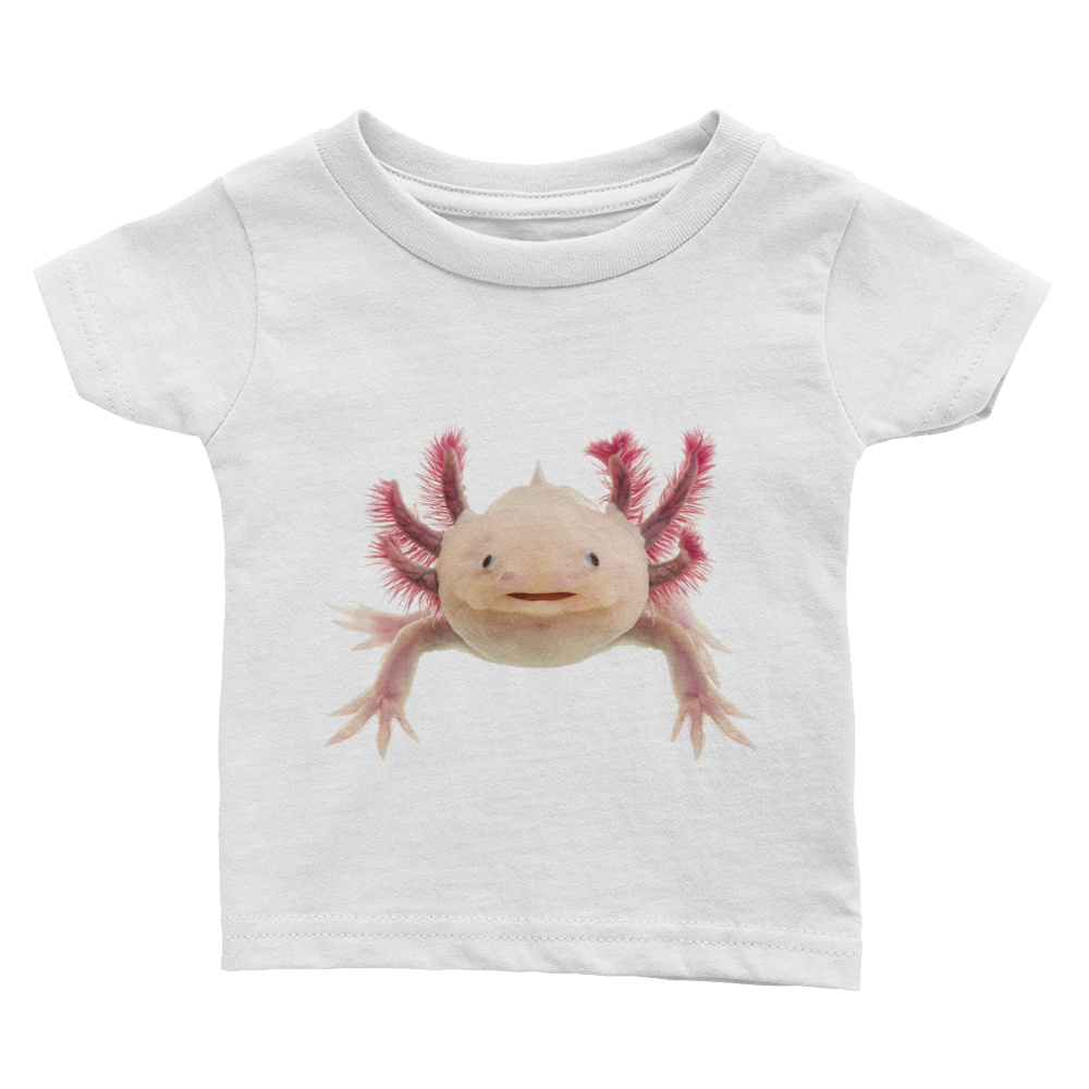 Axolotle Print Infant Tee