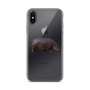 Hippopotamus Print iPhone Case