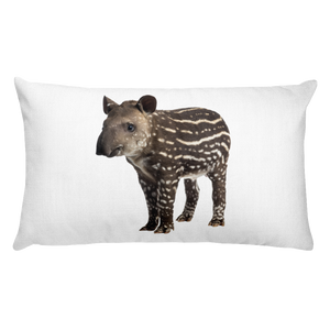 Tapir print Rectangular Pillow