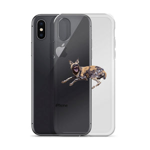 African-Wild-Dog Print iPhone Case