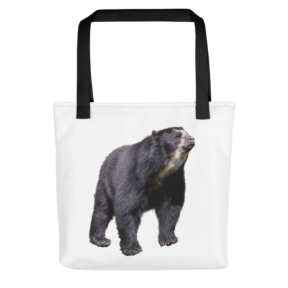 Specticaled-Bear Print Tote bag