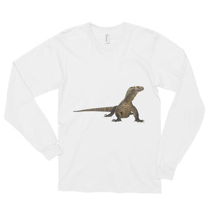 Komodo-Dragon Print Long sleeve t-shirt (unisex)
