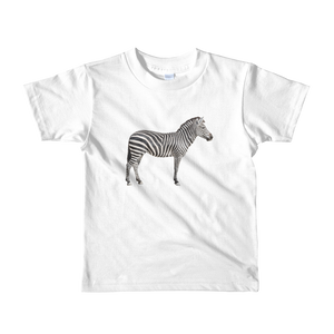 Zebra Print Short sleeve kids t-shirt