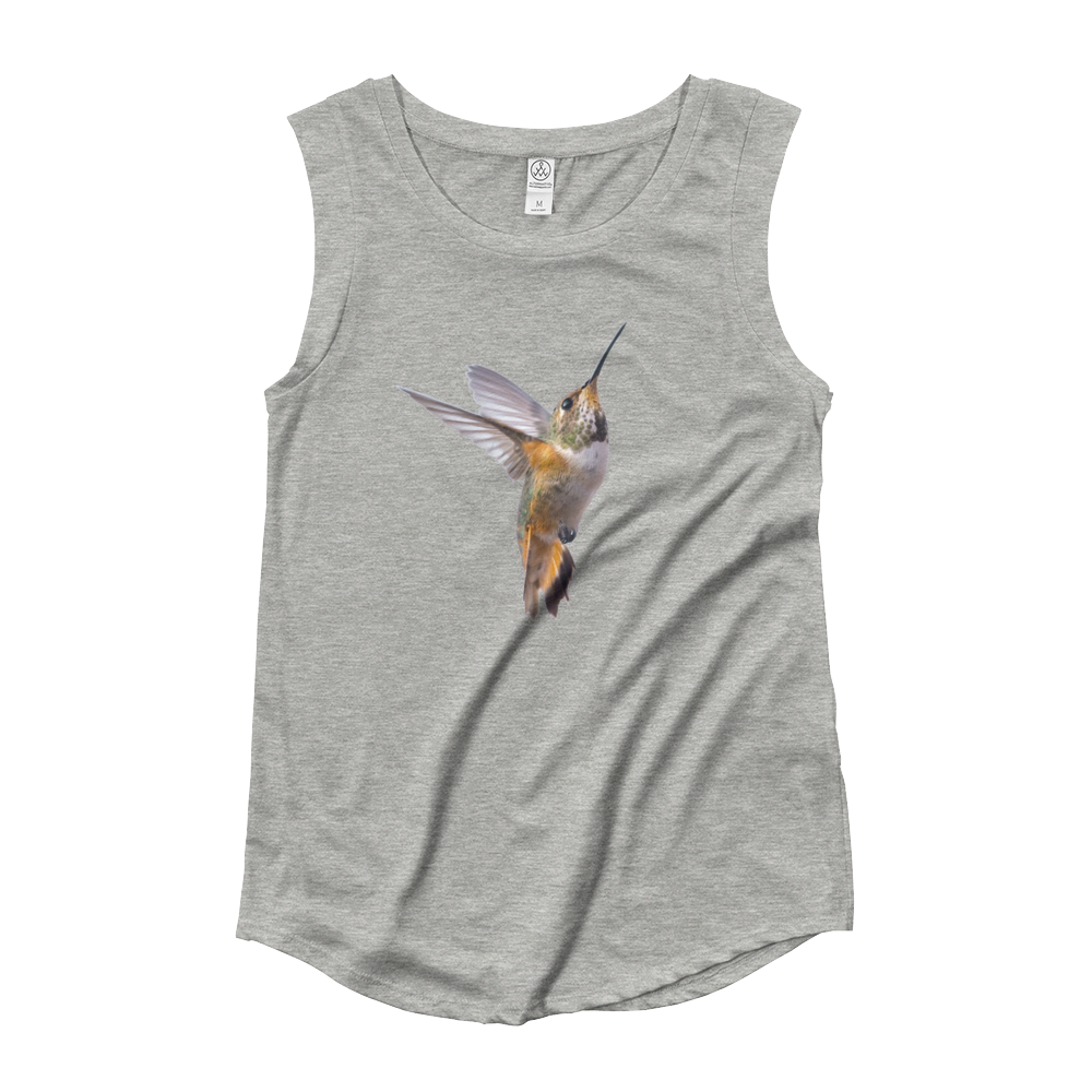 Hummingbird Ladies‰۪ Cap Sleeve T-Shirt
