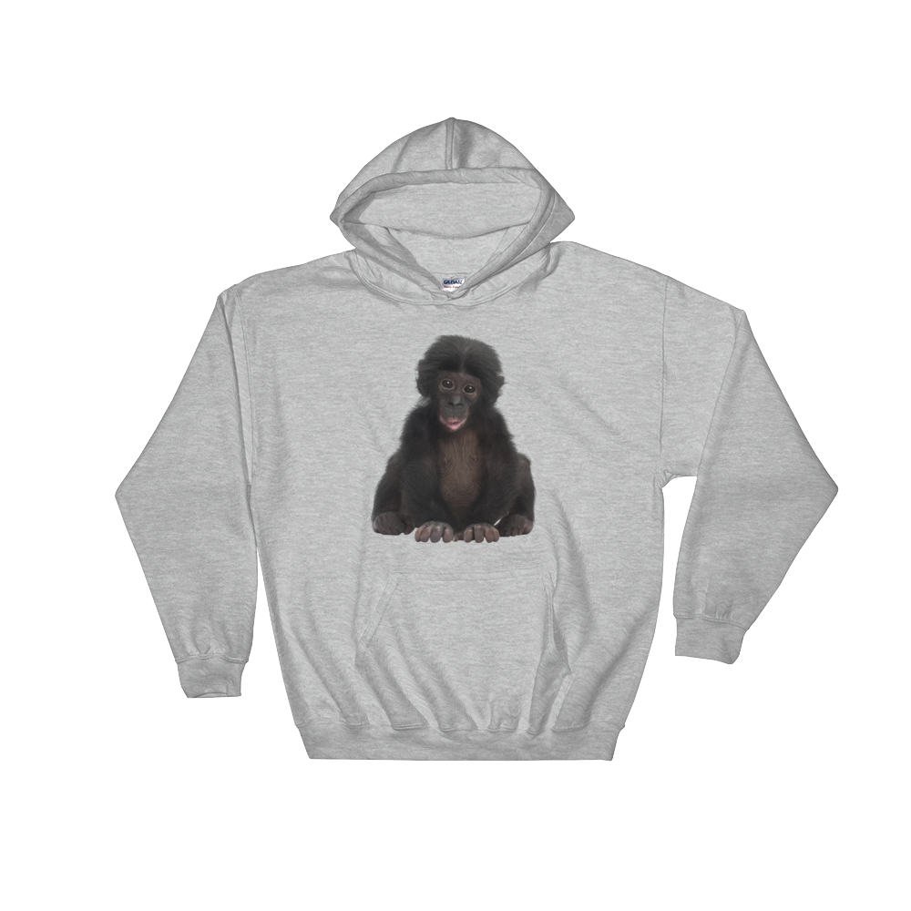 Bonobo Print Hooded Sweatshirt