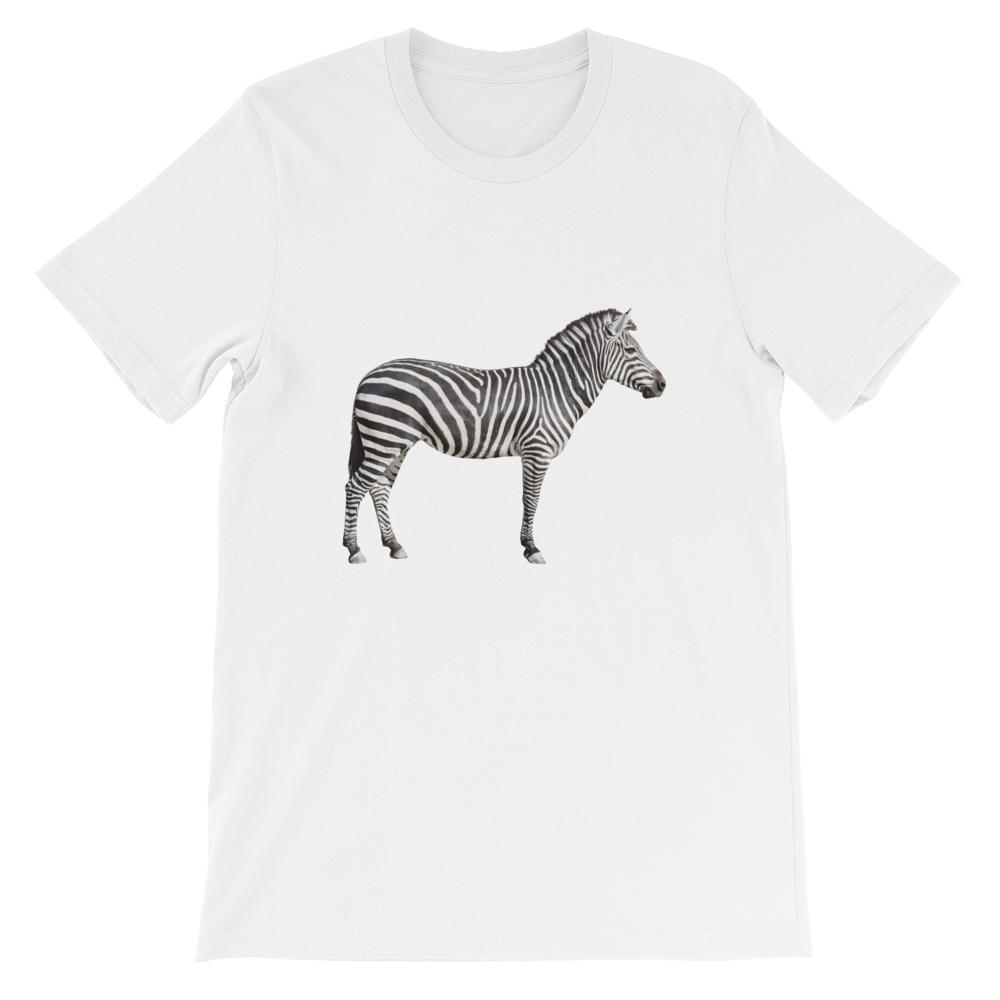 Zebra Short-Sleeve Unisex T-Shirt