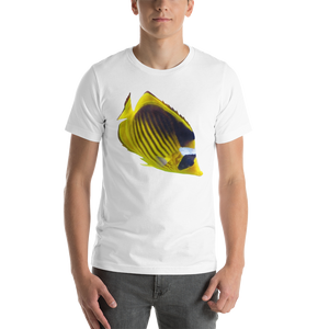 Butterfly Fish Print Short-Sleeve Unisex T-Shirt