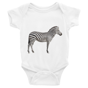 Zebra Print Infant Bodysuit