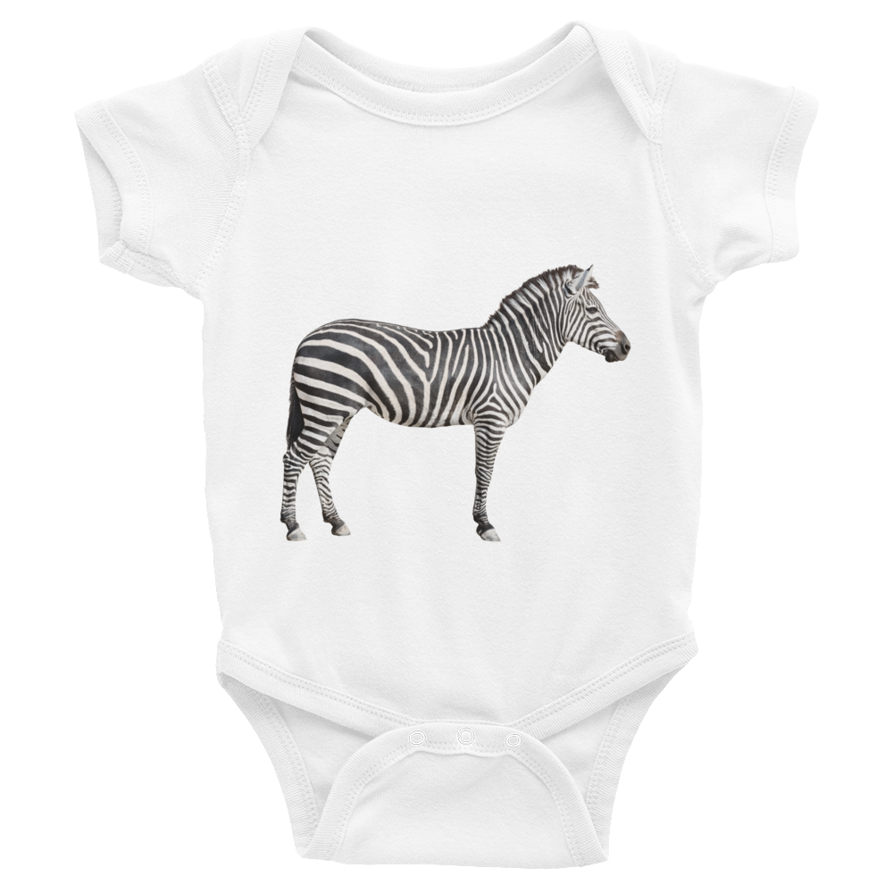 Zebra Print Infant Bodysuit