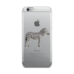 Zebra Print iPhone Case