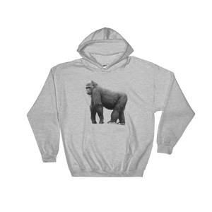 Gorilla Print Hooded Sweatshirt