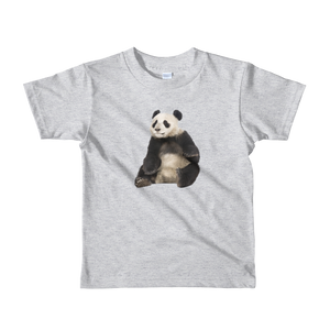Giant-Panda Print Short sleeve kids t-shirt