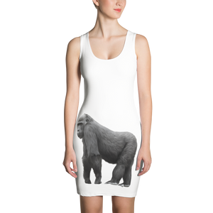 Gorilla Print Sublimation Cut & Sew Dress