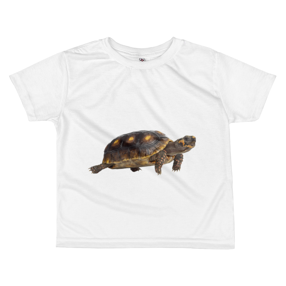 Tortoise Print All-over kids sublimation T-shirt