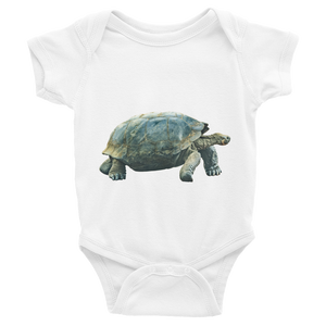 Galapagos-Giant-Turtle Print Infant Bodysuit