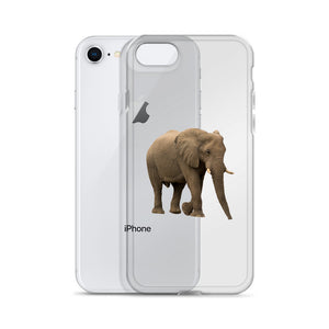 African-Forrest-Elephant Print iPhone Case