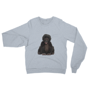 Bonobo- print Unisex California Fleece Raglan Sweatshirt