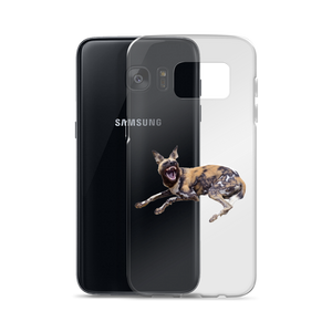 African-Wild-Dog Print Samsung Case