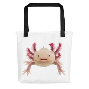 Axolotle Print Tote bag