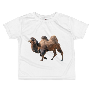 Bactrian-Camel- Print All-over kids sublimation T-shirt
