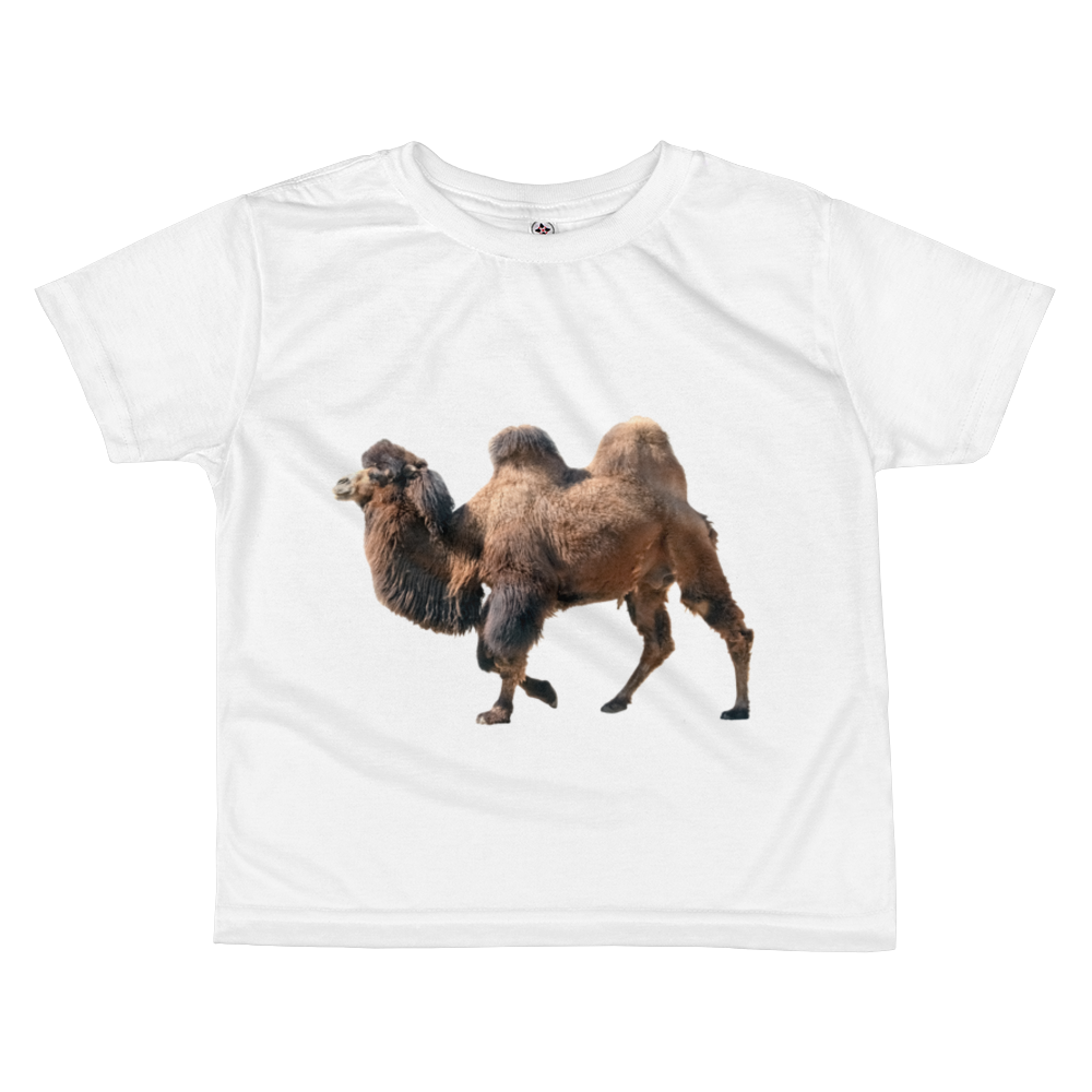 Bactrian-Camel- Print All-over kids sublimation T-shirt