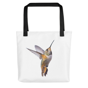 Hummingbird Print Tote bag