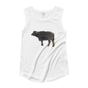 Water-Buffalo Ladies‰۪ Cap Sleeve T-Shirt