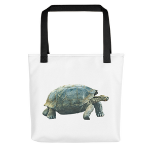Galapagos-Giant-Turtle Print Tote bag