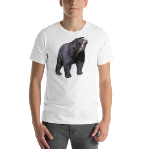 Spectacled Bear Print Short-Sleeve Unisex T-Shirt