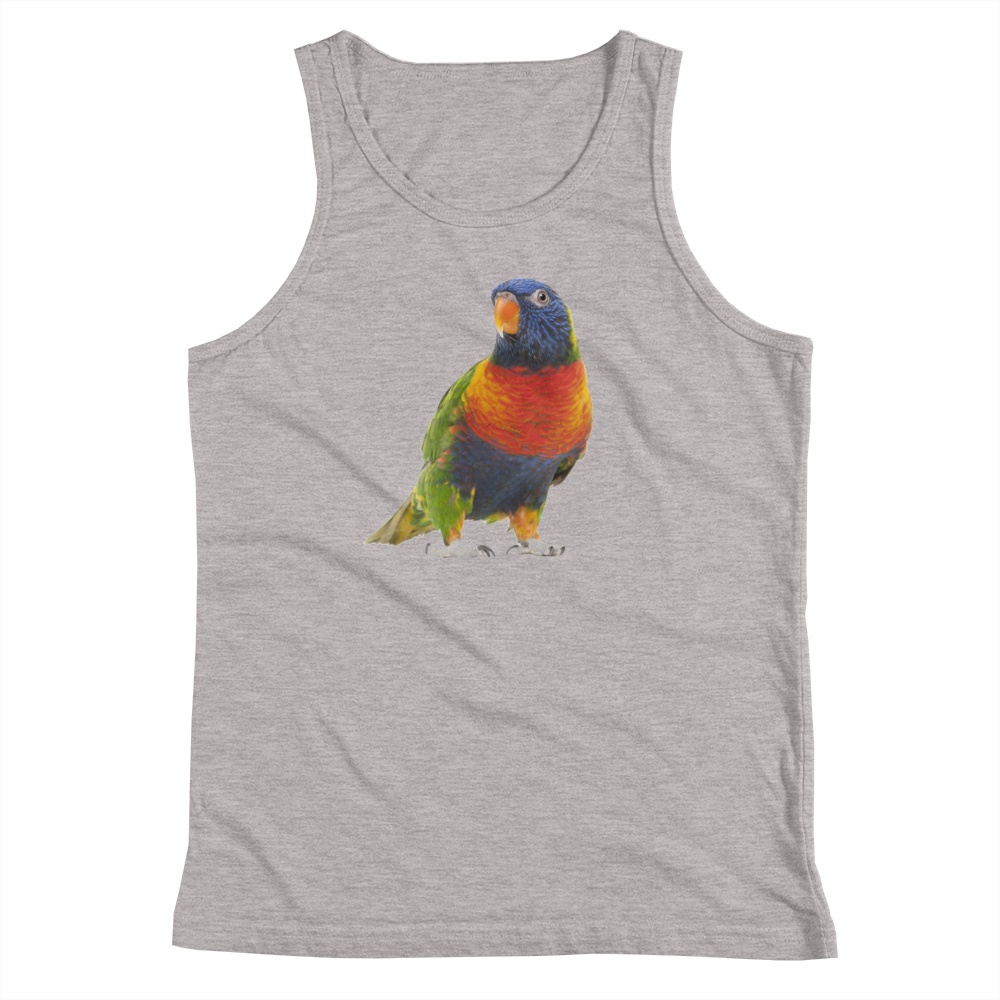 Parrot- Print Youth Tank Top
